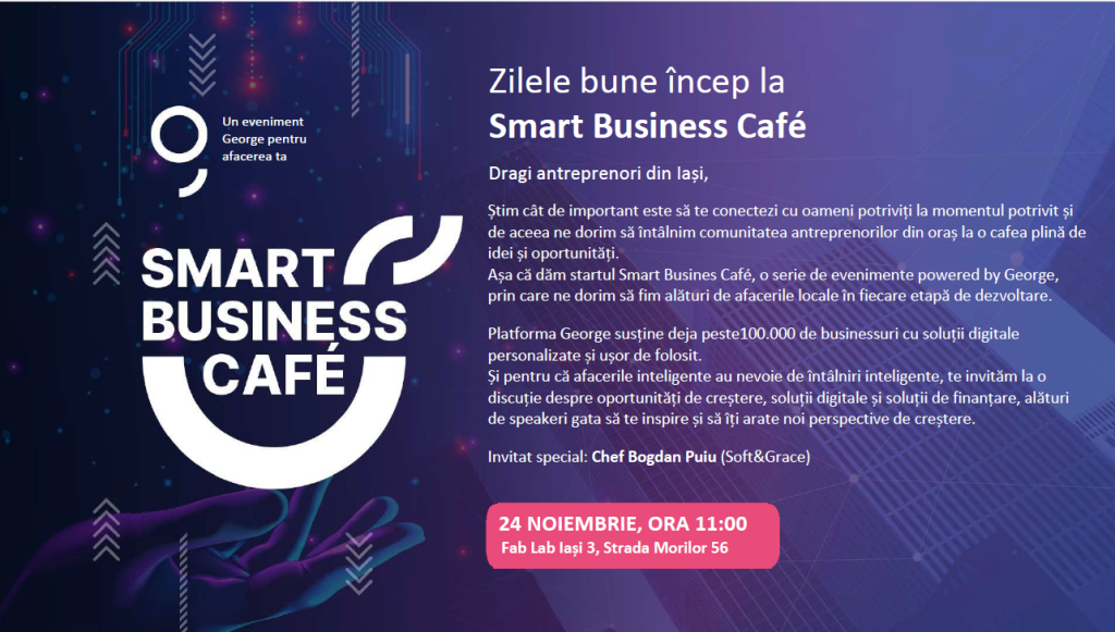 Smart Business Cafe - Fab Lab Iași