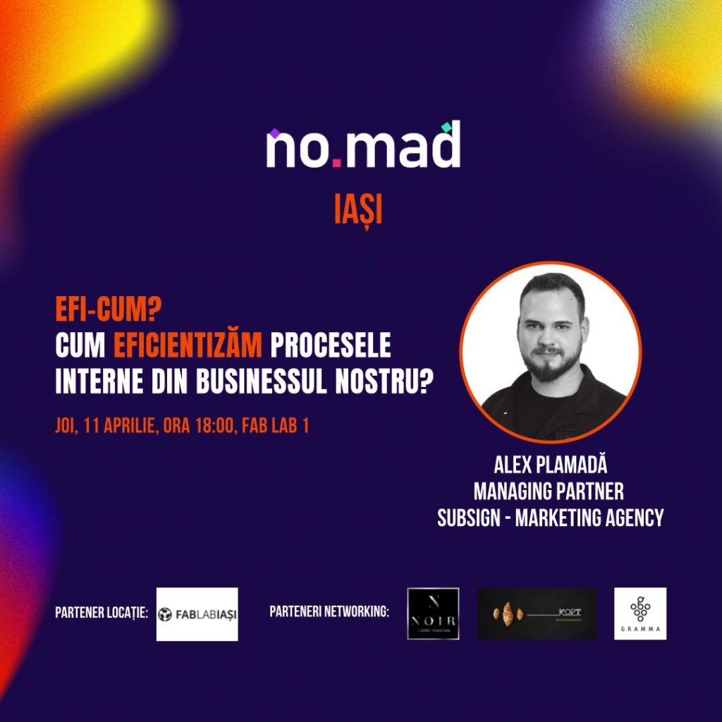 NO-MAD Iași - Fab Lab Iași