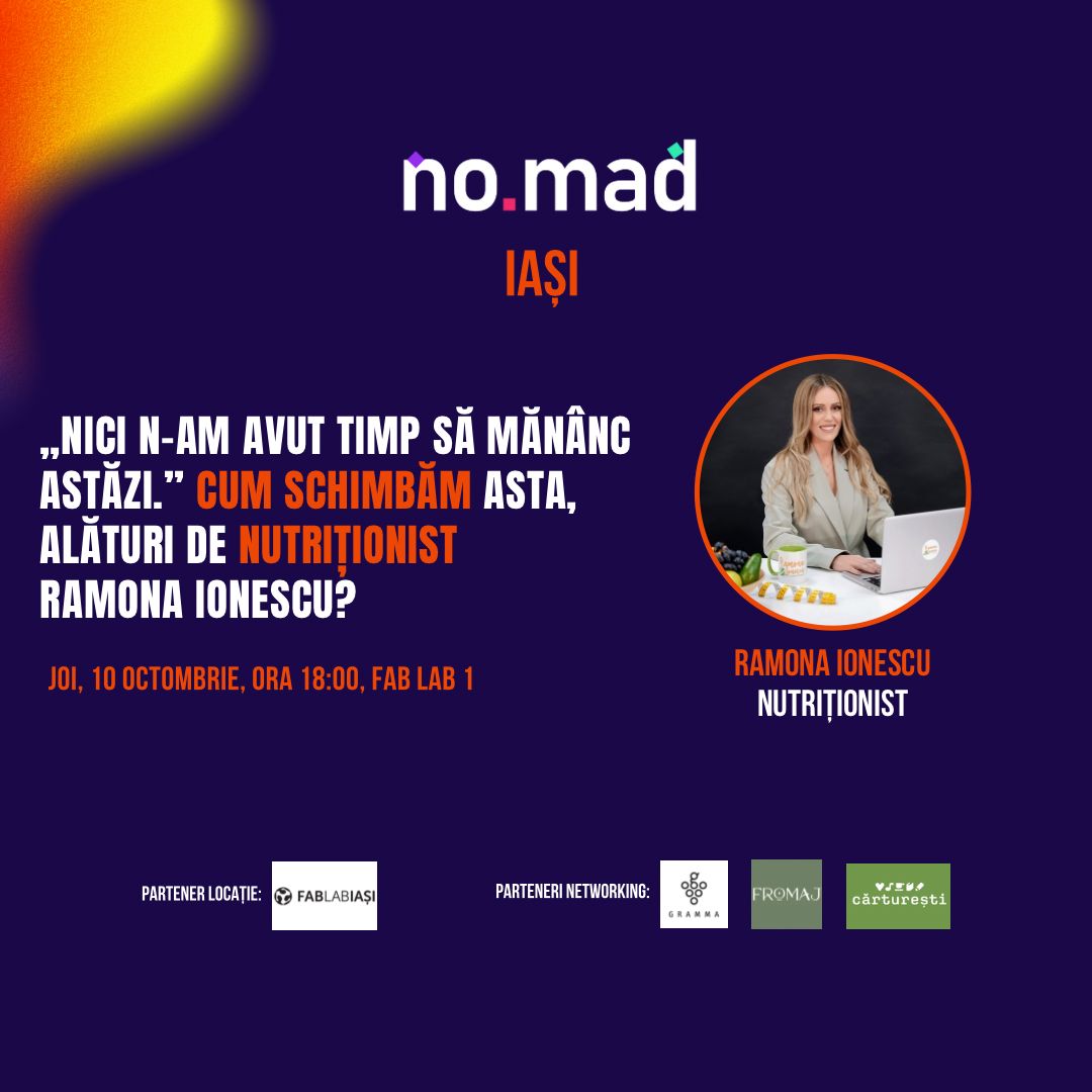 NO.MAD Talks - Fab Lab Iași