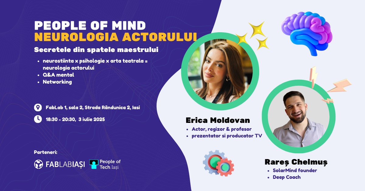 People of Mind - Erica Moldovan - Fab Lab Iași