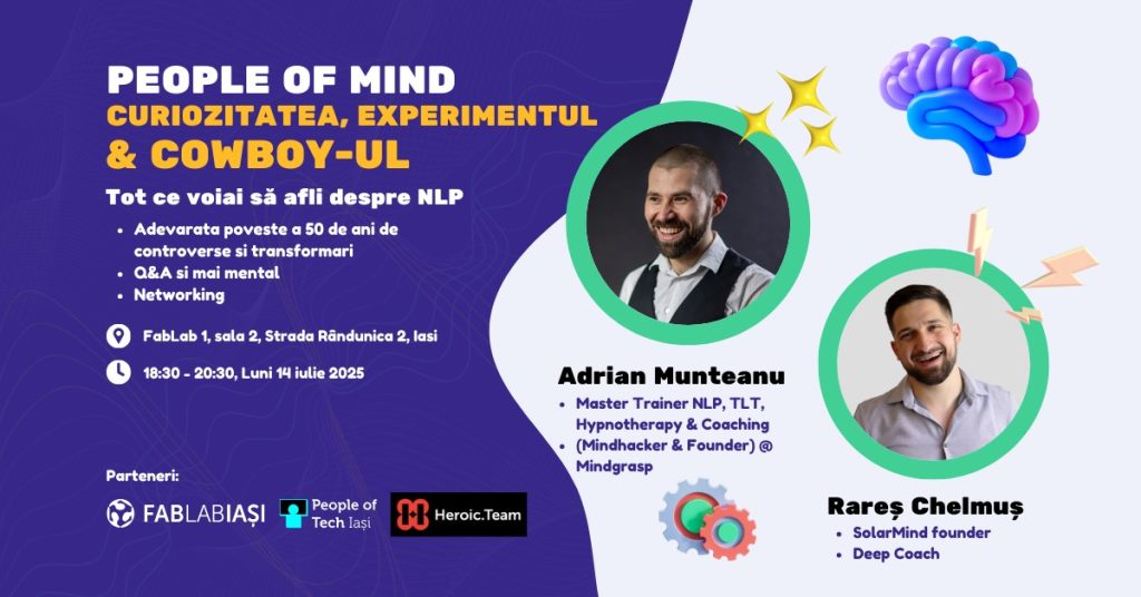 People of Mind - Adrian Munteanu - Fab Lab Iasi