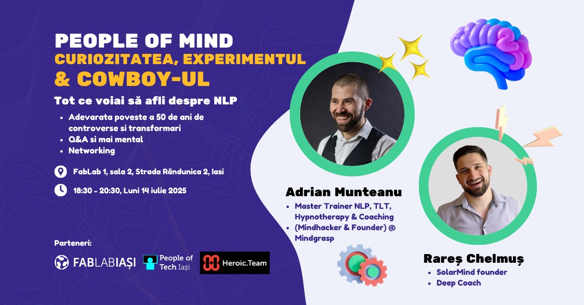 People of Mind - Adrian Munteanu - Fab Lab Iasi