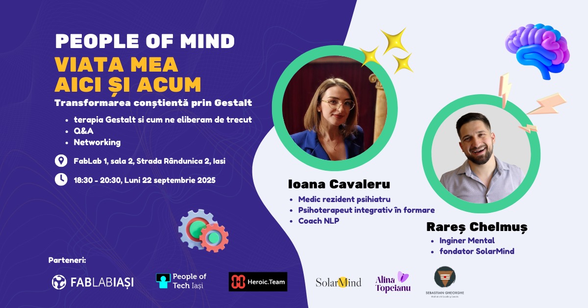 People of Mind - Ioana Cavaleru - Fab Lab Iasi