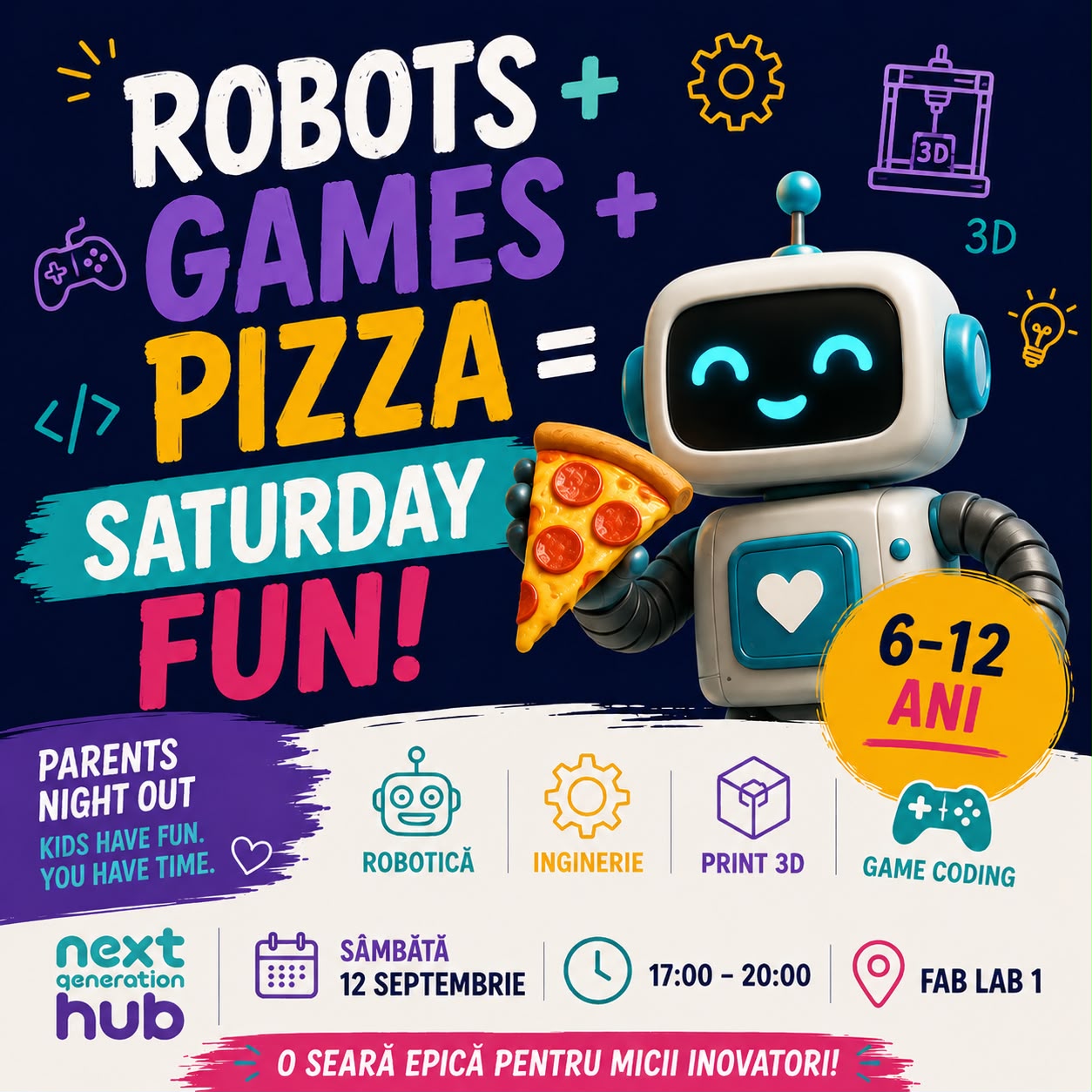 Party night out - Next Generation Hub - fablabiasi.ro